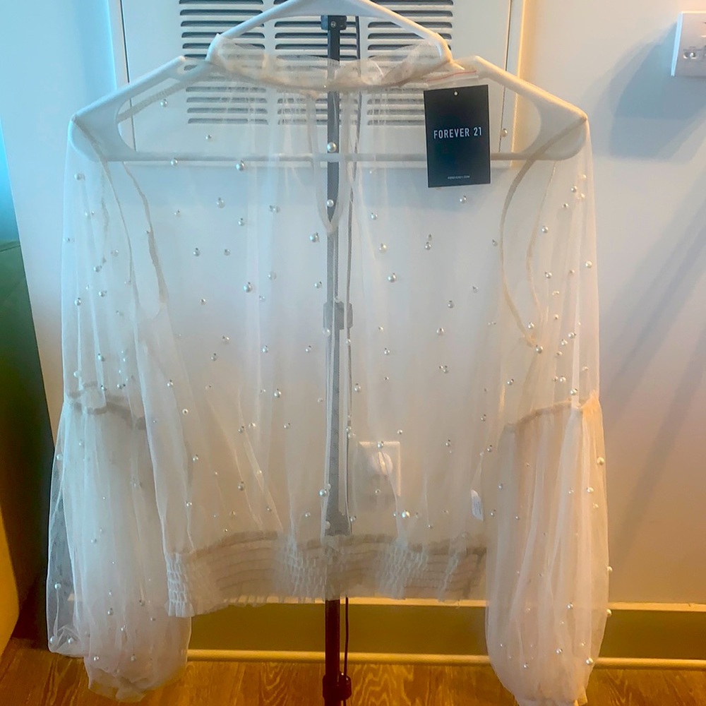 Sheer blouse